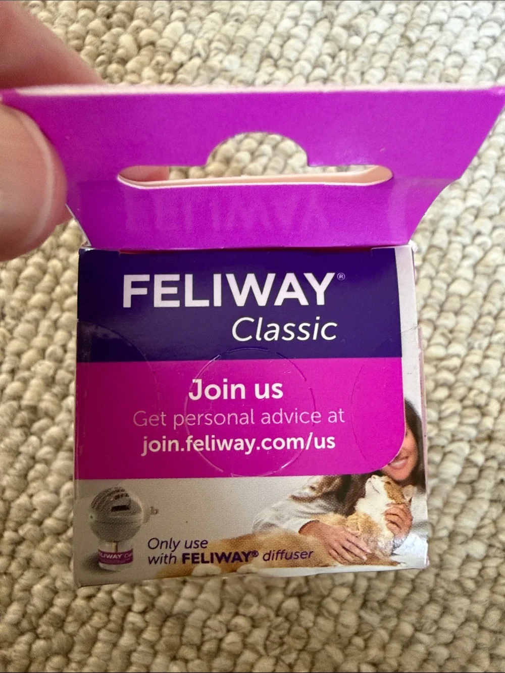 Feliway Classic Happy Cat Calming Refill – Pink